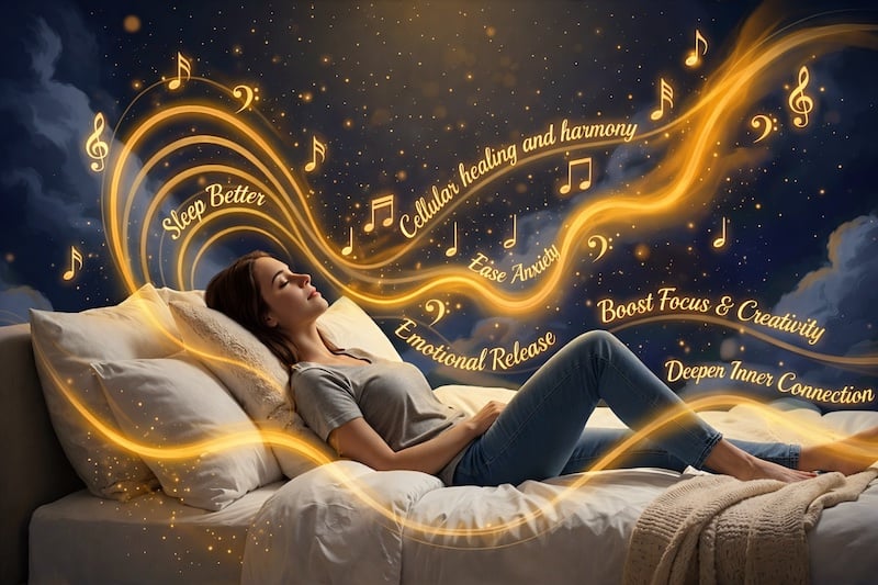 Wholality ambient sound and video library for relaxation and nervous system support