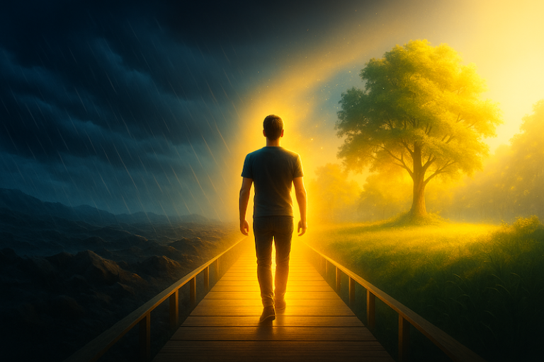 Illustration exploring when spirituality feels messy, human, and not so spiritual in everyday life.